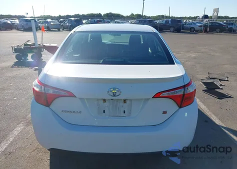 2016 Toyota Corolla S Plus из США, поврежденный, VIN 2T1BURHE2GC698516